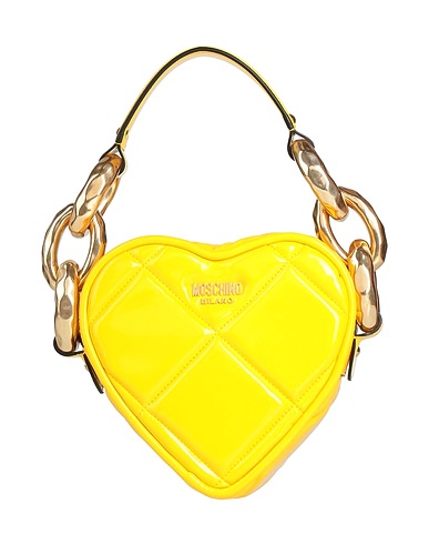 MOSCHINO Handbag COUTURE Yellow Synthetic fibers