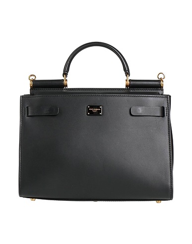 DOLCE&GABBANA Handbag Black Leather