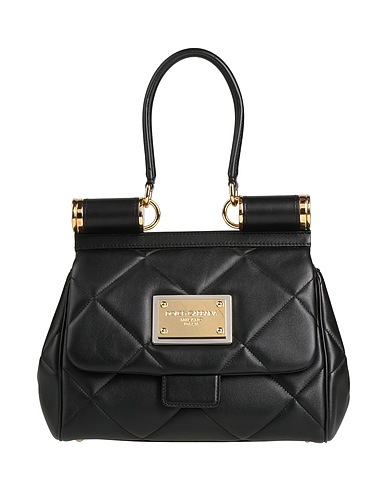 DOLCE&GABBANA Handbag Black Leather