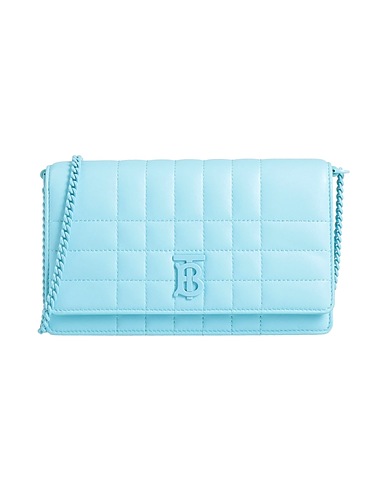 BURBERRY Across-body bag Sky blue 100% Lambskin