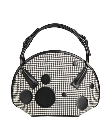MAISON MARGIELA Handbag Black 100% Cotton, Cow leather, Polyurethane, Polyester