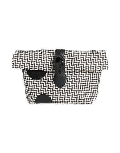 MAISON MARGIELA Handbag Black 100% Cotton, Cow leather