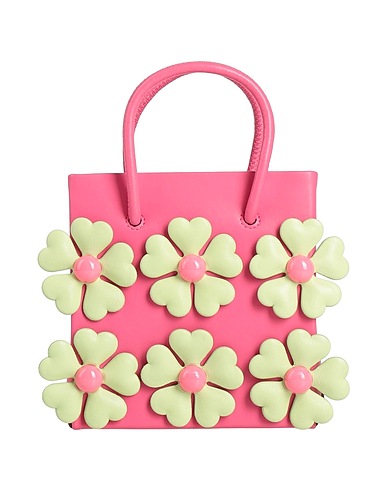 MOSCHINO Handbag COUTURE Pink Leather