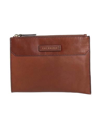 THE BRIDGE Handbag Brown Leather
