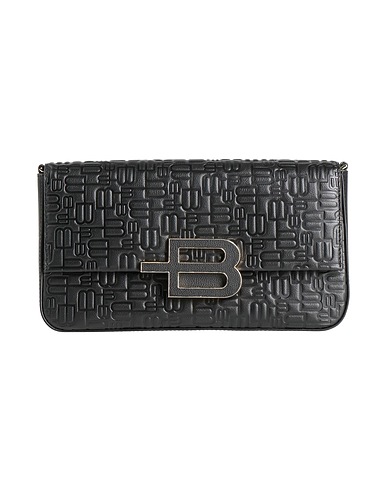 BALDININI Handbag Black 80% Calfskin, 20% PVC - Polyvinyl chloride