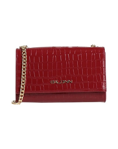 BALDININI Cross-body bags Brick 80% Calfskin, 20% PVC - Polyvinyl chloride
