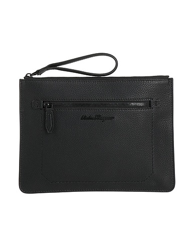 FERRAGAMO Handbag Black Leather