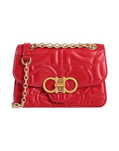 FERRAGAMO Across-body bag Red Leather