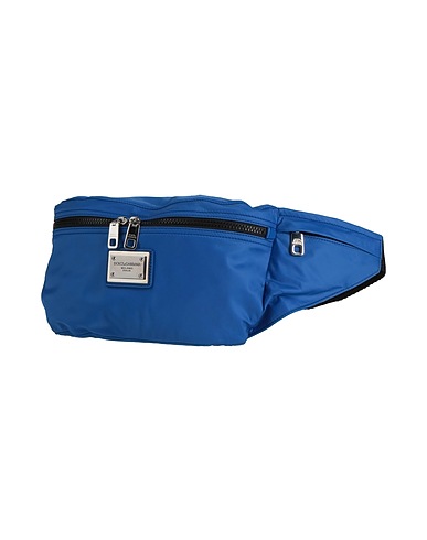 DOLCE&GABBANA Belt Bags Blue 80% Polyamide, 15% Nylon, 5% Calfskin