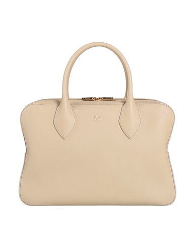 FERRAGAMO Handbag Beige 100% Calfskin