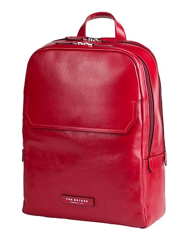 THE BRIDGE Backpacks Brick Leather