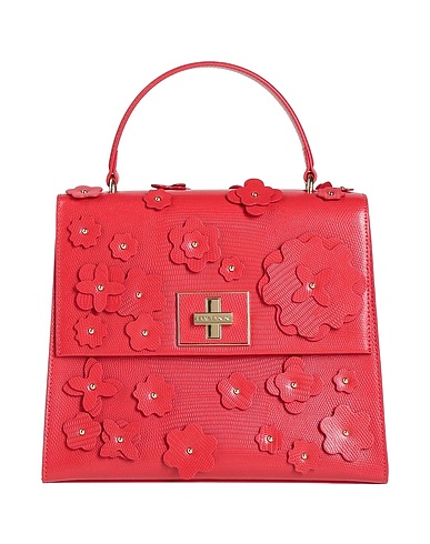 BALDININI Handbag Red 80% Calfskin, 20% PVC - Polyvinyl chloride
