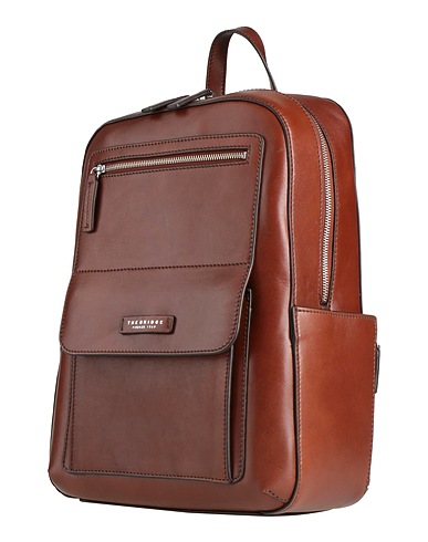 THE BRIDGE Rucksacks Brown 100% Cow leather
