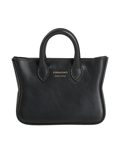 FERRAGAMO Handbag Black Leather