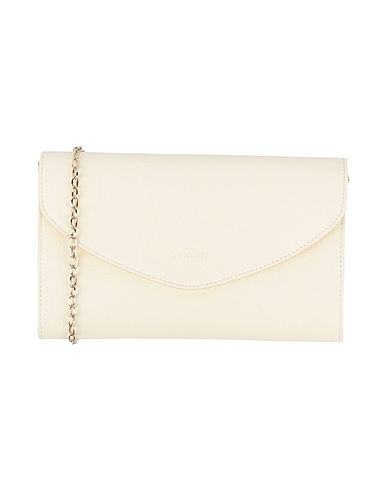 IL BISONTE Small Leather Goods Cream Leather