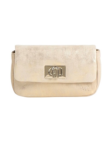 FURLA Handbag Sand Leather
