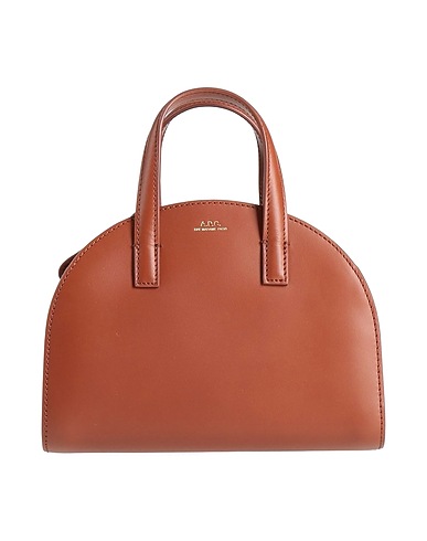 A.P.C. Handtasche Braun 100% Vachette
