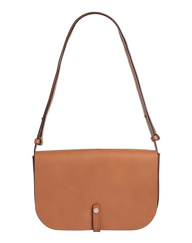IL BISONTE Across-body bag Brown Leather