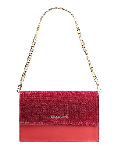 BALDININI ハンドバッグ ポリエステル 70% / 牛革(カーフ) 20% / ポリ塩化ビニル 10%