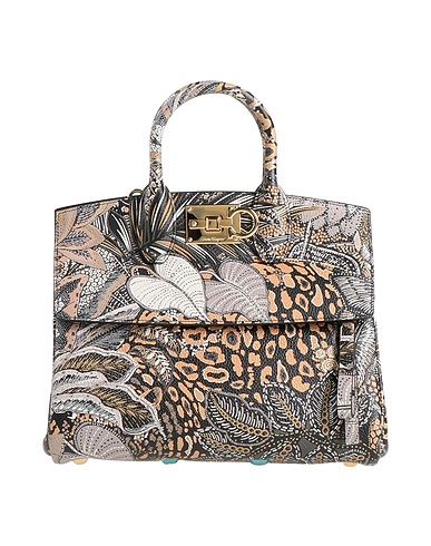 FERRAGAMO Handbag Beige Leather