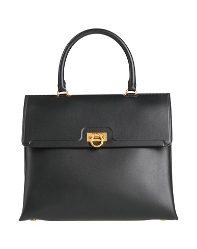 FERRAGAMO Handbag Black Calfskin