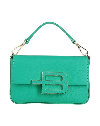BALDININI Borsa a mano Verde smeraldo 80% Pelle di vitello, 20% PVC - Polivinilcloruro
