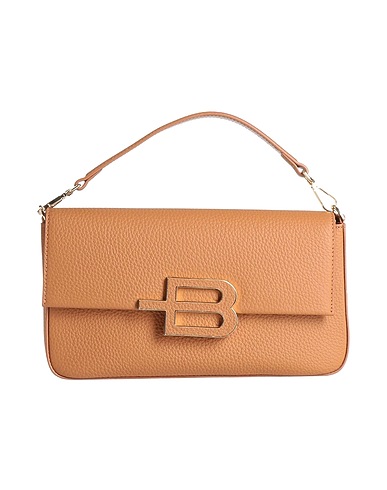 BALDININI Handbag Camel 80% Calfskin, 20% PVC - Polyvinyl chloride