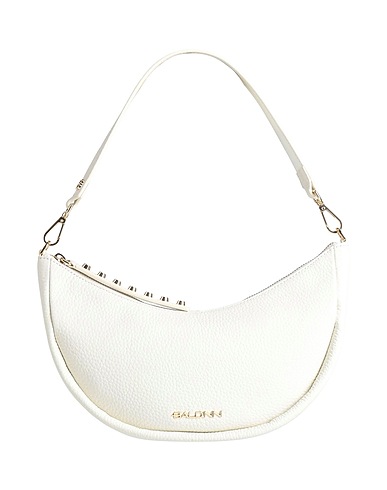 BALDININI Handbag Off white 80% Calfskin, 20% PVC - Polyvinyl chloride