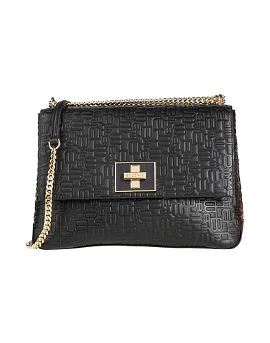BALDININI Borsa a tracolla Nero 80% Pelle di vitello, 20% PVC - Polivinilcloruro