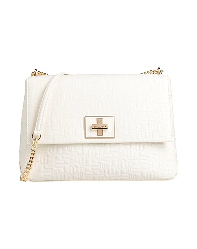 BALDININI Across-body bag White 80% Calfskin, 20% PVC - Polyvinyl chloride