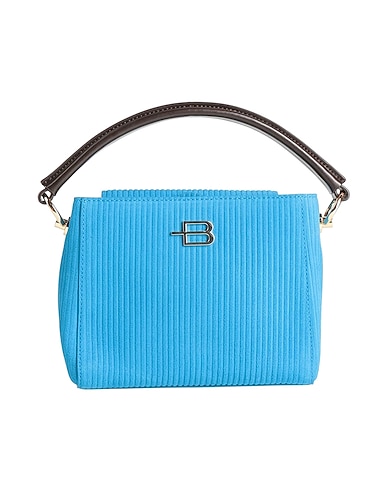 BALDININI Handbag Azure 80% Calfskin, 20% PVC - Polyvinyl chloride