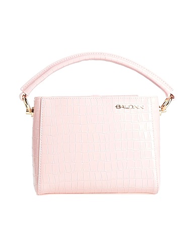 BALDININI Handbag Light pink 80% Calfskin, 20% PVC - Polyvinyl chloride
