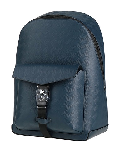 MONTBLANC Rucksacks Navy blue Leather