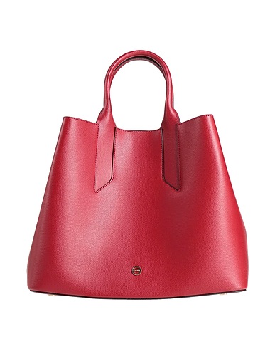 BORBONESE Handbag Burgundy 100% Leather