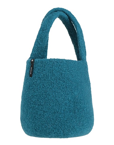 A.B  APUNTOB Handbag Deep teal 100% Wool
