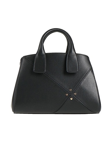 BORBONESE Handbag Black Leather