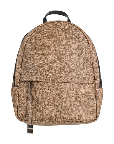 BORBONESE Rucksäcke Sand 65% Polyethylen, 30% Polyester, 5% Andere Fasern