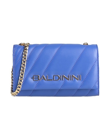 BALDININI Sac bandoulière Bleu 80% Cuir de veau, 20% PVC - Polychlorure de vinyle