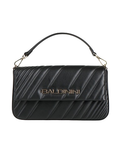BALDININI Handbag Black 80% Calfskin, 20% PVC - Polyvinyl chloride