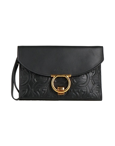 FERRAGAMO Handbag Black Calfskin