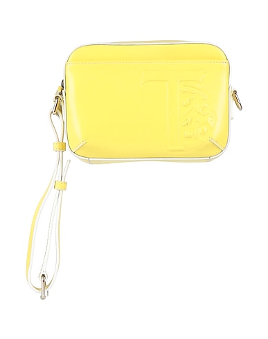 TOD'S Сумка на длинном ремешке GIALLO PASTELLO Кожа