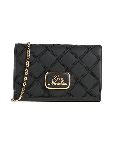 LOVE MOSCHINO Across-body bag Black 100% Polyurethane