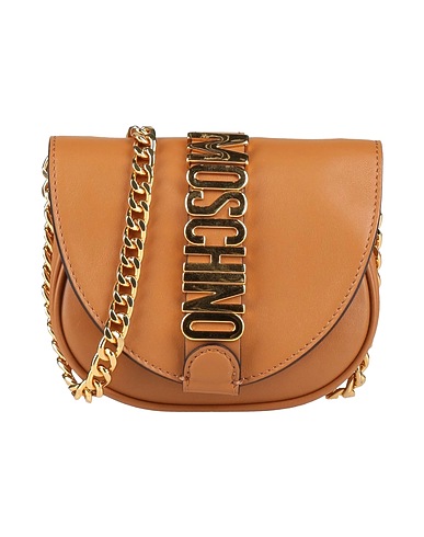 MOSCHINO Across-body bag COUTURE Camel Leather