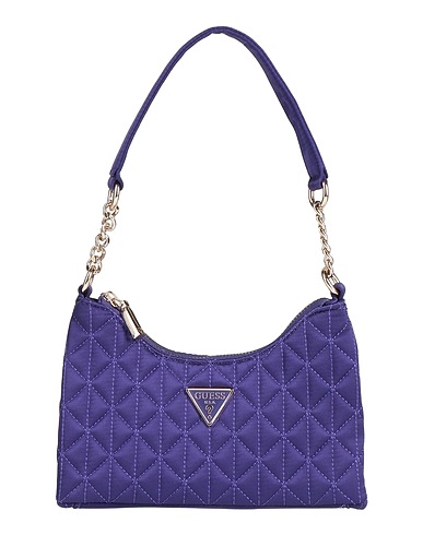 GUESS Borsa a mano Viola 100% Poliestere