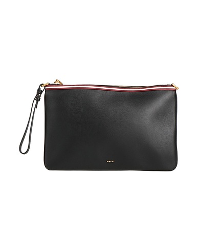 BALLY Handbag Black Leather