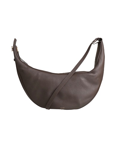 KHAITE Across-body bag Dark brown Leather