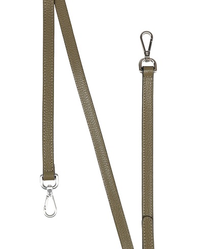 GUESS Accessori borsa e charm Verde militare Pelle
