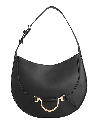 BORBONESE Handbag Black 100% Leather
