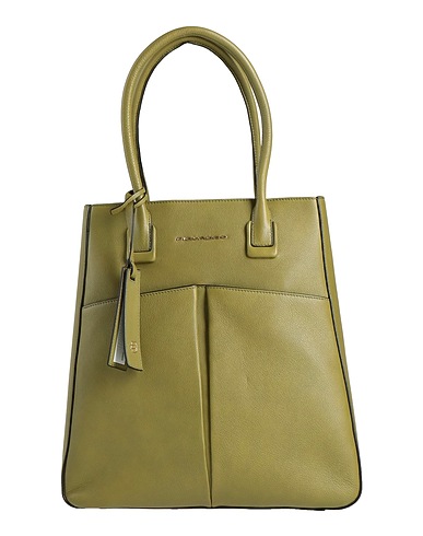 PIQUADRO Handbag VERDE SALVIA Cow leather