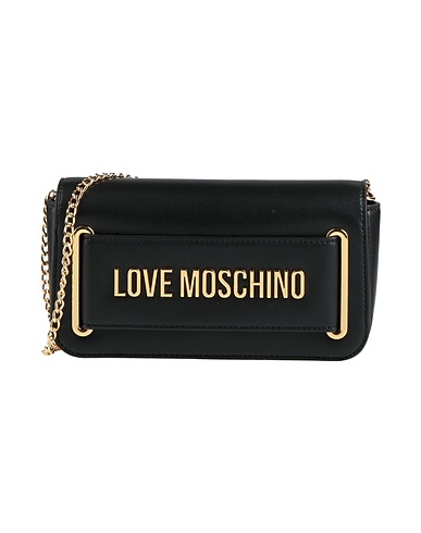 LOVE MOSCHINO Cross-body bags Black 100% Polyurethane